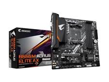 GIGABYTE B550M AORUS ELITE AX (rev 1.3) AM4 AMD B550 Micro-ATX Motherboard with picture
