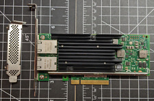 Cisco UCSC-PCIE-ITG X540 10GBase-T 2x RJ-45 Nic card 74-11070-01 Both Brackets picture