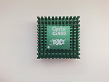 Cyrix Cx486DX2-66 Cx486DX2-66 with green heatsink vintage CPU GOLD picture