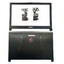 New For MSI GE63 Raider RGB 8RE 8RF 9SG MS-16P5 LCD Back Cover + Bezel +Hinges picture