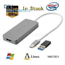 UVC USB 3.0 Type C 1080P HD HDMI Capture Card Drive-free Live Streaming US picture