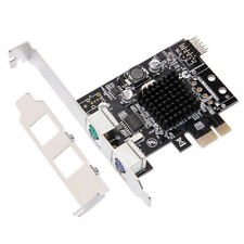 PCI-Express to 2x PS2 PS/2 Port For PC Keyboard Mouse Adapter Card picture