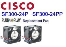 2x Replacement fans for Cisco SF300-24P, SF300-24PP picture