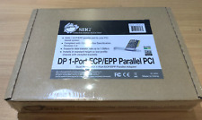 SIIG JJ-P01411-S1 DP 1-Port ECP/EPP Parallel Adapter PCI Card - NEW - sealed picture