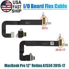 OEM USB-C I/O Board Flex Cable For Apple MacBook Pro Retina 12