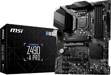 MSI ProSeries ATX Motherboard Intel LGA 1200 Socket Z490-A Pro picture