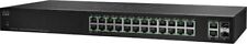Cisco 110 24 Port 10/100 Ethernet Switch with 2 x SFP SF112-24-NA picture
