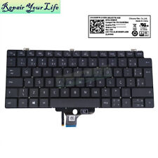 BR Brazilian Backlit keyboard Dell Latitude 7420 7520 5420 033M1R PK132UW2B44 picture