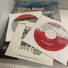 Vintage Computer Programs Evelyn Wood WordPerfect Quicken picture