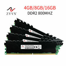 16GB 8GB 4GB 2GB DDR2 800MHz 667MHz PC2-6400U PC2-5300U Desktop Memory SDRAM LOT picture