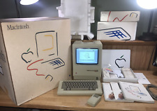 1984 APPLE MACINTOSH 128K 40th Anniversary MATCHING # BOX Set 1st Mac M0001 NICE picture
