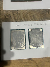 LOT OF 2 INTEL SR3AT XEON GOLD 5122 QUAD-CORE 3.60GHZ 10.40GT/S UPI 16.5MB L3 A picture