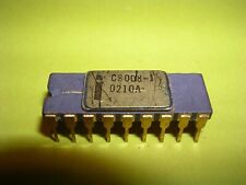 Intel C8008-1 Microprocessor / CPU in Brown Ceramic picture