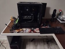  gaming computer setup with keyboard,mouse, and headphone. $1100 OFFERS ALLOWED picture