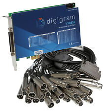 Digigram VX882e 8 Channel AES Digital/Analog 192kHz 24-Bit Broadcast Sound Card picture