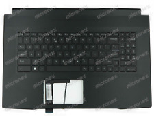 FOR MSI Workstation MS-17L3 Palmrest Keyboard WHITE LED US-International picture