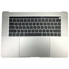 For MacBook A1707 2016 Palmrest Cover Keyboard with touchpad/Battery Silver picture