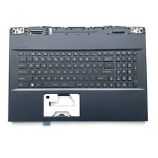New for MSI Ge76 Upper Case Palmrest Cover Keyboard Full Colorful Backlit US picture
