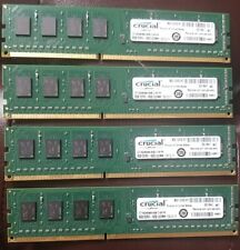 32GB TOTAL - QTY 4 CRUCIAL 8GB CT10246ABA160B DDR-1600 UDIMM L3-7(2) picture