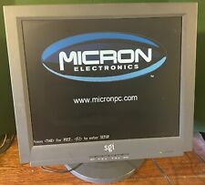Vintage SGI Silicon Graphics F180 Flat Panel Display Monitor CMN014/061-0053-001 picture