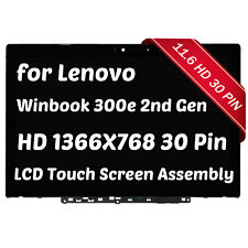 for Lenovo 300e WinBook 2nd Gen LCD Touch Screen with Seat 11.6