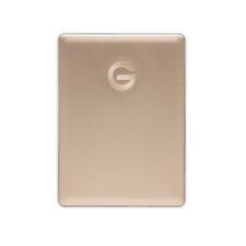 G-Technology G-DRIVE Mobile 1TB Gold USB-C Portable External Hard Drive picture