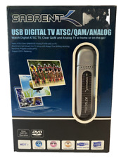 Sabrent USB Digital TV Tuner ATSC/QAM/ANALOG Remote Control Supports HDTV picture