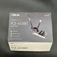 ASUS PCE-AX58BT Wi-Fi 6 (802.11AX) AX3000 Dual-Band Pcie Wi-Fi Adapter picture