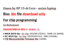Omen by HP 15-dc1xxx-- series BIOS Binary File only download DAG3DCMBCC0 REV C picture