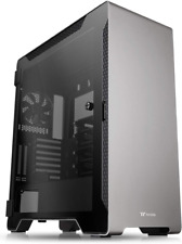A500 Aluminum Tempered Glass ATX Mid Tower Gaming Computer Case with 3 Fans Pre- picture