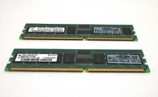 2GB Lot of 2 Mixed 1GB DDR 333MHz PC2700R Server Memory Sticks For HP 331562-051 picture