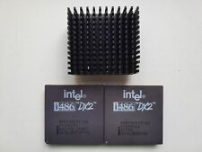 486DX2-66 Intel A80486DX2-66 SX645 SX750 SX807 SX911 SX955 486 Vintage CPU GOLD picture