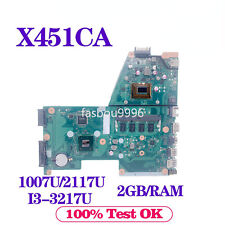 X451C For ASUS X451CA F451C Motherboard CPU 1007U/2117U/I3-3217U 0GB/2GB-RAM picture