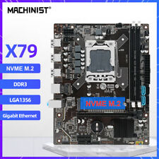 Intel X79 Motherboard LGA 1356 M.2 NVME DDR3 RAM Support Xeon E5 CPU Desktop us picture