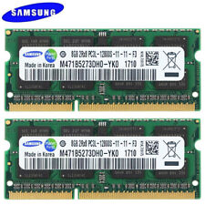 Samsung 16GB 2x8 GB DDR3L 1600 MHz PC3L-12800S SO-DIMM Laptop Memory 1.35V 8G US picture