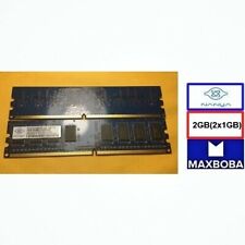 Nanya Memory 6400U 2GB (2 x1GB) Desktop PC RAM DDR2 1RX8 NT1GT64U88D0BY-AD picture