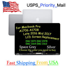 For Macbook Pro A1708 Mid 2017 LCD Display Screen Assembly Shell EMC3164 Retina picture