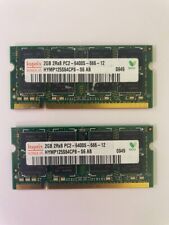 HYNIX Laptop RAM 2 Pieces 2GB (4GB total) 2RX8 HYMP125S64CP8-S6 Without Box picture