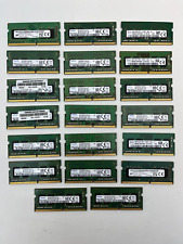 LOT OF 20 X 4GB DDR4 Laptop RAM SAMSUNG, HYNIX etc. picture