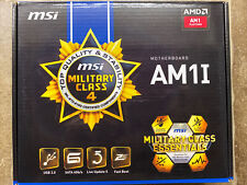 MSI AM1I MS-7865 Mini ITX Motherboard Military Class 4 SEALED picture