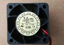  1X ultra-quiet power fan NEW Y.L. D40BH-12E 12V 0.32A 4CM 40*40*20mm 4028 picture