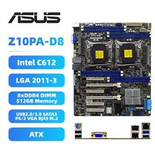 ASUS Z10PA-D8 Motherboard ATX Intel C612 LGA2011-3 DDR4 512GB SATA3 M.2 VGA RJ45 picture