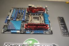 Asus P9X79 LE ATX Motherboard WITH 16GB RAM Ram I/O Plate  picture
