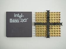 Vintage INTEL A80486DX2-66 CPU Processor *w/Heat Sink* -Untested picture