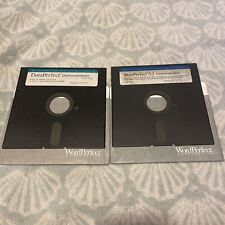 Vintage WordPerfect 5.1 Demo & DataPerfect Demo 5.25” Disks Word Perfect 1989 picture