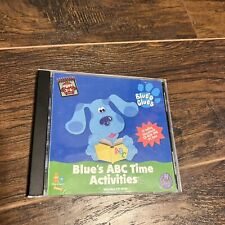 Vintage Blue's ABC Time Activities (PC) Blue's Clues CD-ROM Game Windows/Mac picture