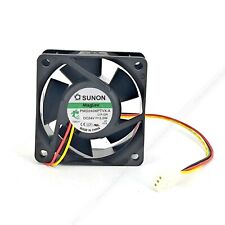1PC SUNON PMD2406PTVX-A 24V 5W 6CM 6025 7600RPM 3-Pin Cooling Fan picture