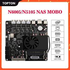 NAS Motherboard N6005 N5105 Firewall Routing Mini ITX 4x Intel i226-V LAN 2*M.2 picture
