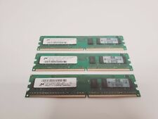 Lot of 3 Micron Memory Module MT8HTF12864AY-800G1 1GB 800MHz 1RX8 PC2-6400 DDR2 picture