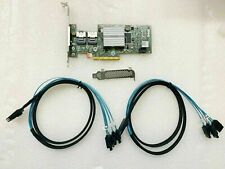 Dell H200 6Gbps HBA LSI 9211 P20 IT Mode ZFS FreeNAS unRAID + 2* SATA Cable picture